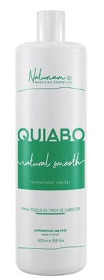 Ficha técnica e caractérísticas do produto Progressiva de Quiabo Natural Smooth Sem Formol Naturiam 500ml
