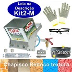 Ficha técnica e caractérísticas do produto Projetor Argamassa Teto/parede 3,6l Kit 2m Chapisco/reboco e Textura - Takamassa