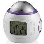 Ficha técnica e caractérísticas do produto Projetor com Relógio Multikids Baby STAR BB200 - 11cm