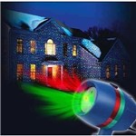 Ficha técnica e caractérísticas do produto Projetor Laser Luz Natal Vermelho Verde Casa Bolinha