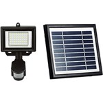 Ficha técnica e caractérísticas do produto Projetor Ret Solar com Sensor 54 LEDs Branco - Elektra