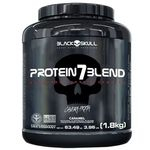 Ficha técnica e caractérísticas do produto Protein 7 Blend 1,8 Kg - Caramelo - Caveira Preta - Black Skull