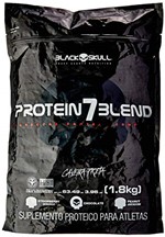Ficha técnica e caractérísticas do produto Protein 7 Blend - 1800g Refil Chocolate - Black Skull, Black Skull