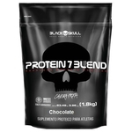 Ficha técnica e caractérísticas do produto Protein 7 Blend - 1800g Refil Chocolate - Black Skull