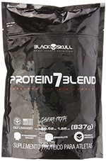 Ficha técnica e caractérísticas do produto Protein 7 Blend - 837g Refil Peanut - Black Skull, Black Skull