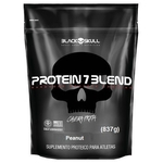 Ficha técnica e caractérísticas do produto Protein 7 Blend - 837g Refil Peanut - Black Skull