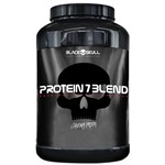 Ficha técnica e caractérísticas do produto Protein 7 Blend Caveira Preta 837G - Amendoim - Black Skull