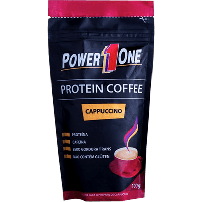Ficha técnica e caractérísticas do produto Protein Coffee Cappuccino 100G - Power One