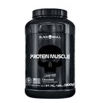 Ficha técnica e caractérísticas do produto Protein Muscle - 900g Chocolate - Black Skull