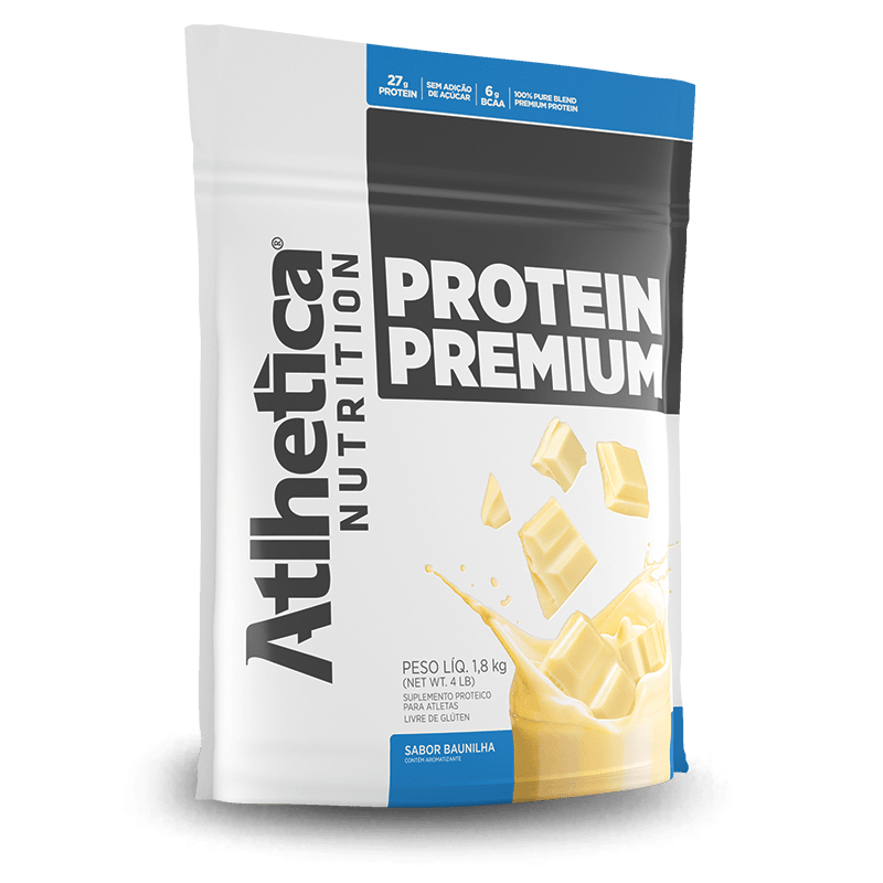 Ficha técnica e caractérísticas do produto Protein Premium (1800g) Atlhetica Nutrition-Baunilha