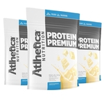 Ficha técnica e caractérísticas do produto Protein Premium - Baunilha - 1,8kg 3 Un Atlhetica