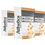 Ficha técnica e caractérísticas do produto Protein Premium Peanut Butter 1,8kg 3 Un Atlhetica