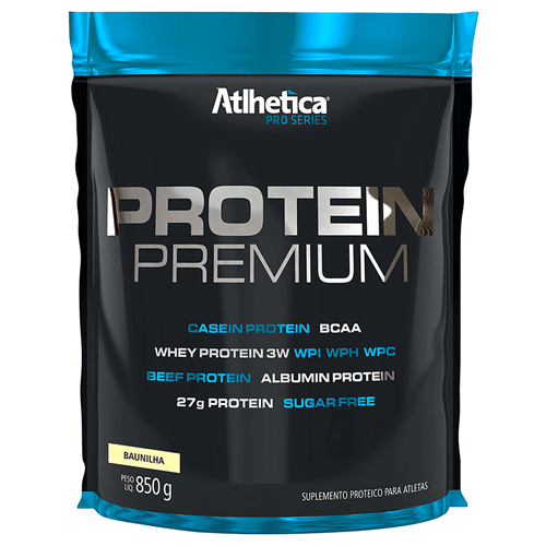 Ficha técnica e caractérísticas do produto Protein Premium Pro Series 850G - Sabor Baunilha - Atlhetica