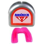 Ficha técnica e caractérísticas do produto Protetor Bucal com Estojo América Rosa