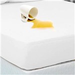 Ficha técnica e caractérísticas do produto Protetor Colchão King Camesa Slip Impermeável Branco
