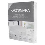 Ficha técnica e caractérísticas do produto Protetor de Colchão Impermeável Malha Queen Kacyumara - Branco