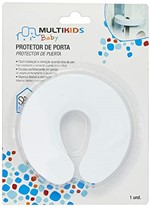 Ficha técnica e caractérísticas do produto Protetor de Portas 1 Unidade, Multikids Baby, Branco