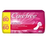 Ficha técnica e caractérísticas do produto Protetor Diário Carefree Proteção com Pefume Promoção Leve 80 Pague 60