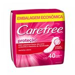 Ficha técnica e caractérísticas do produto Protetor Diário Carefree Proteção Com Perfume 40 Unidades
