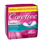 Ficha técnica e caractérísticas do produto Protetor Diário Carefree Todo Dia Sem Perfume - 40un.