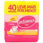 Ficha técnica e caractérísticas do produto Protetor Diário Intimus Days com Abas 40 Unidades