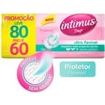 Ficha técnica e caractérísticas do produto Protetor Diário Intimus Days Sem Perfume Leve 80 Pague 60 Un.