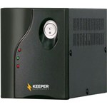 Ficha técnica e caractérísticas do produto Protetor Eletronico 1050Va Protetor I Preto Keeper