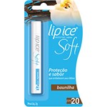 Ficha técnica e caractérísticas do produto Protetor Labial Lip Ice Soft Baunilha FPS 20