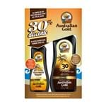 Ficha técnica e caractérísticas do produto Protetor Solar Australian Gold FPS 30 Spray Gel 237ml + Ganhe 30% Desconto no Bronzeador Australian Gold Accelerator Clear Spray Gel 125g