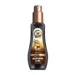 Ficha técnica e caractérísticas do produto Protetor Solar Australian Gold Instant Bronzer FPS 30 Spray Gel 125g