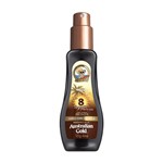 Ficha técnica e caractérísticas do produto Protetor Solar Australian Gold Instant Bronzer FPS 8 Spray Gel 125g