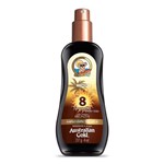 Ficha técnica e caractérísticas do produto Protetor Solar Australian Gold Instant Bronzer FPS 8 Spray Gel 237g