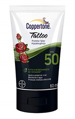 Ficha técnica e caractérísticas do produto Protetor Solar Coppertone Loção Tattoo Fps50 60ml, Coppertone