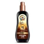 Ficha técnica e caractérísticas do produto Protetor Solar Corporal FPS 15 Australian Gold - Instant Bronzer Spray Gel 237ml