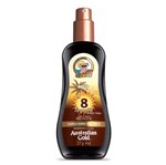 Ficha técnica e caractérísticas do produto Protetor Solar Corporal FPS 8 Australian Gold - Instant Bronzer Spray Gel 237ml