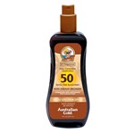 Ficha técnica e caractérísticas do produto Protetor Solar Corporal Spray Gel Australian Gold Instant Bronzer FPS 50 237ml