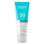 Ficha técnica e caractérísticas do produto Protetor Solar Facial Sunless FPS 50 com Base 60g - Bege Claro