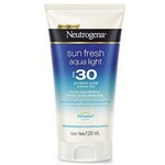 Protetor Solar Neutrogena Sun Fresh Aqua Light - Fps 30, 120ml