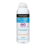 Ficha técnica e caractérísticas do produto Protetor Solar Neutrogena Sun Fresh Wet Skin FPS50 180ml