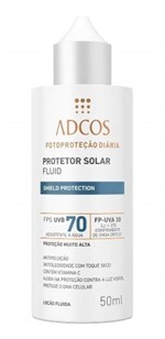 Ficha técnica e caractérísticas do produto Protetor Solar Shield Protection FPS 70 Fluid Incolor Adcos