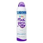 Ficha técnica e caractérísticas do produto Protetor Solar Sundown Kids Praia e Piscina FPS 60 Spray 150g