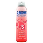 Ficha técnica e caractérísticas do produto Protetor Solar Sundown Pele Molhada Spray FPS 15 200ml - Johnsons