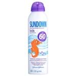 Ficha técnica e caractérísticas do produto Protetor Solar Sundown Spray Kids FPS 60 150ml