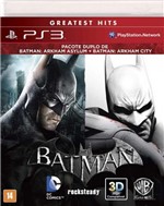 Ficha técnica e caractérísticas do produto PS3 - Batman: Arkham Asylum + Arkham City - Warner