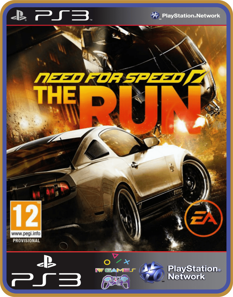 Ficha técnica e caractérísticas do produto Ps3 Need For Speed The Run - Original Mídia Digital
