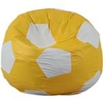 Ficha técnica e caractérísticas do produto Puff Ball Infantil Futebol - Stay Puff Amarelo