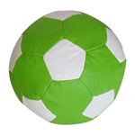 Ficha técnica e caractérísticas do produto Puff Big Ball Futebol Courino - Verde Limão
