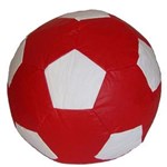 Ficha técnica e caractérísticas do produto Puff Big Ball Futebol Pop Cipaflex e - Markine Mobilier - Vermelho