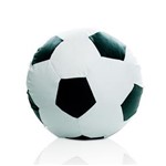 Ficha técnica e caractérísticas do produto Puff Bola de Futebol Grande - Preto