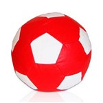 Ficha técnica e caractérísticas do produto Puff Bola de Futebol Grande - Vermelho